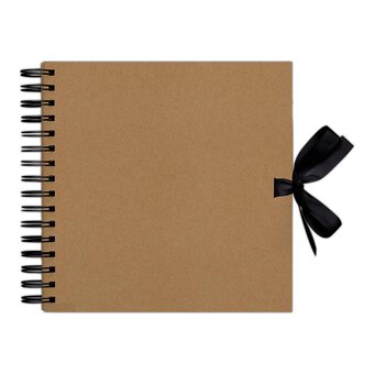 Papermania Kraft Scrapbook 8 x 8 Inches