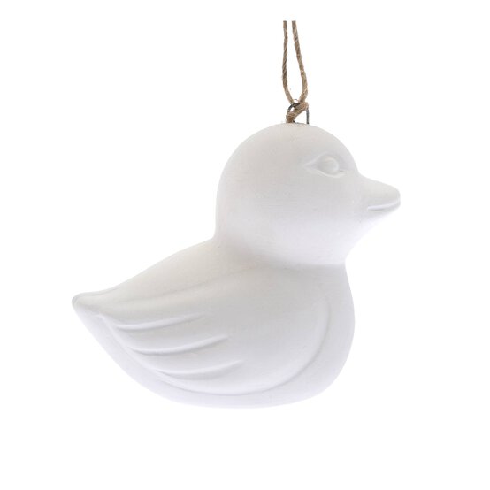 Hanging Ceramic Duck Decoration 7cm image number 3
