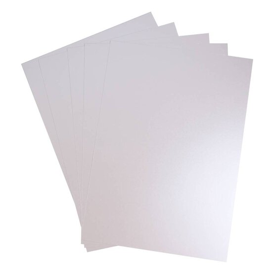 Quartz White Pearl Card A3 20 Pack image number 1