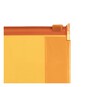 Clear Orange Pencil Case image number 3