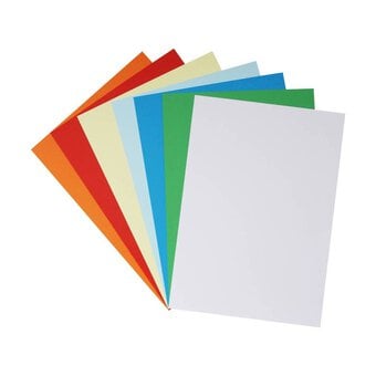 Rainbow Card A4 70 Pack