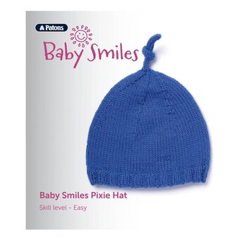FREE PATTERN Patons FREE Blue Baby Hat Pattern