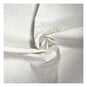 White Cotton Textured Leaf Blender Fabric by the Metre image number 1