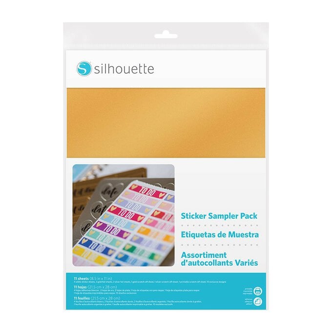 Silhouette Sticker Sampler Pack image number 1