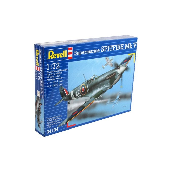 Revell Spitfire Mk.V Model Kit 1:72 image number 1