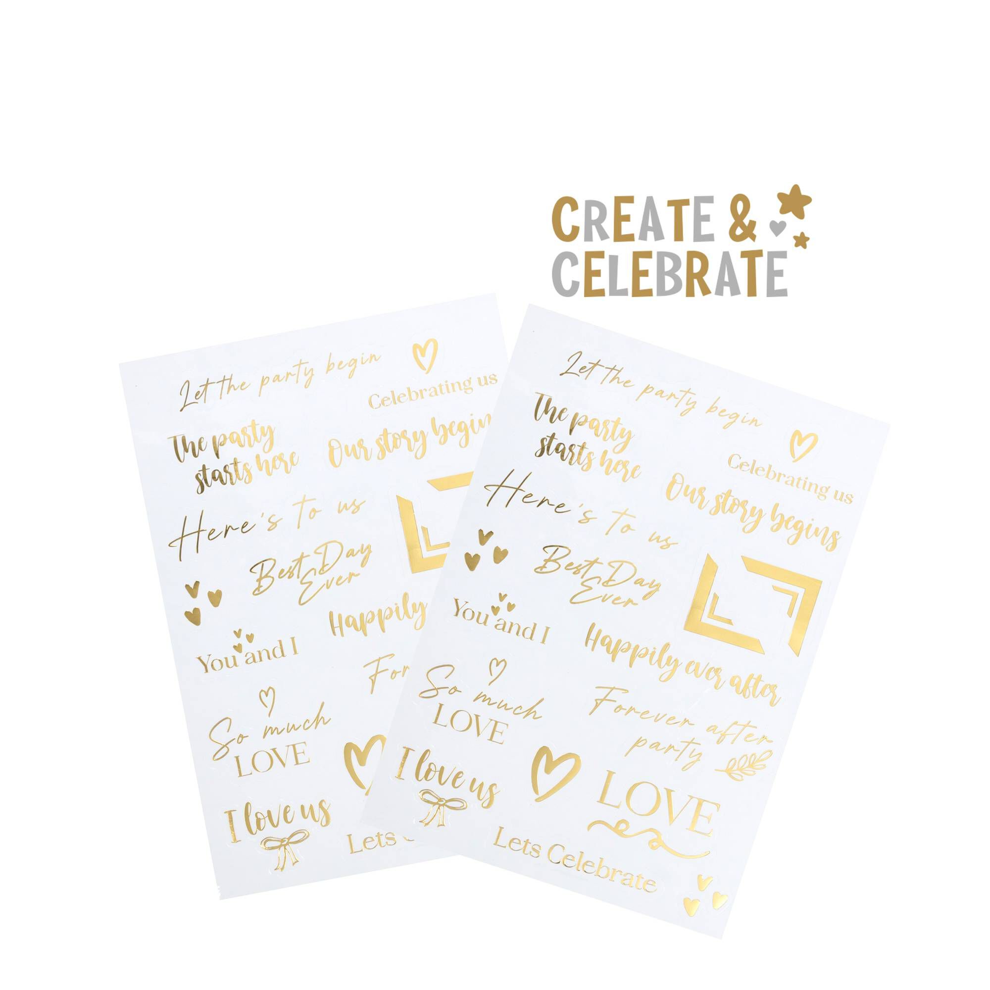 Create & Celebrate Photo Album Stickers 30 Pack | Hobbycraft