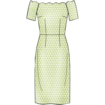 New Look Women's Dress Sewing Pattern N6615 image number 6