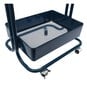 Dark Blue Three Tier Storage Trolley image number 3