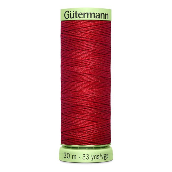 Gutermann Red Top Stitch Thread 30m (46) image number 1