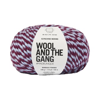 Wool and the Gang Margaux Powder Alpachino Merino Twist 100g 