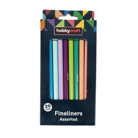 Assorted Fineliners 20 Pack  image number 5