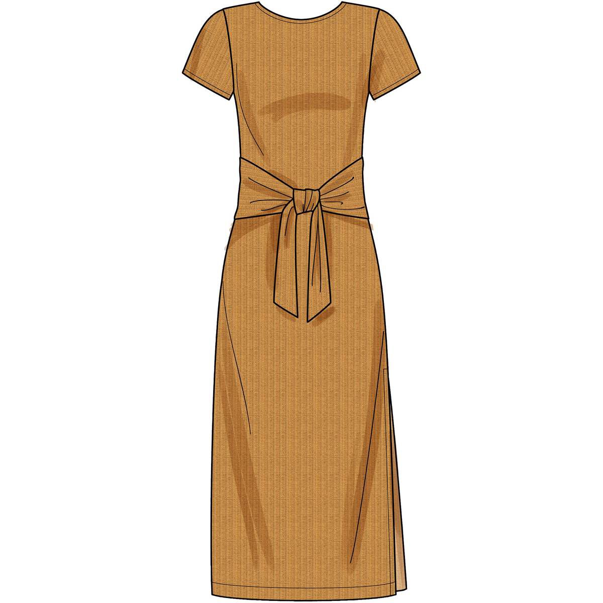 New Look Women's Knit Dress Sewing Pattern N6650 Hobbycraft