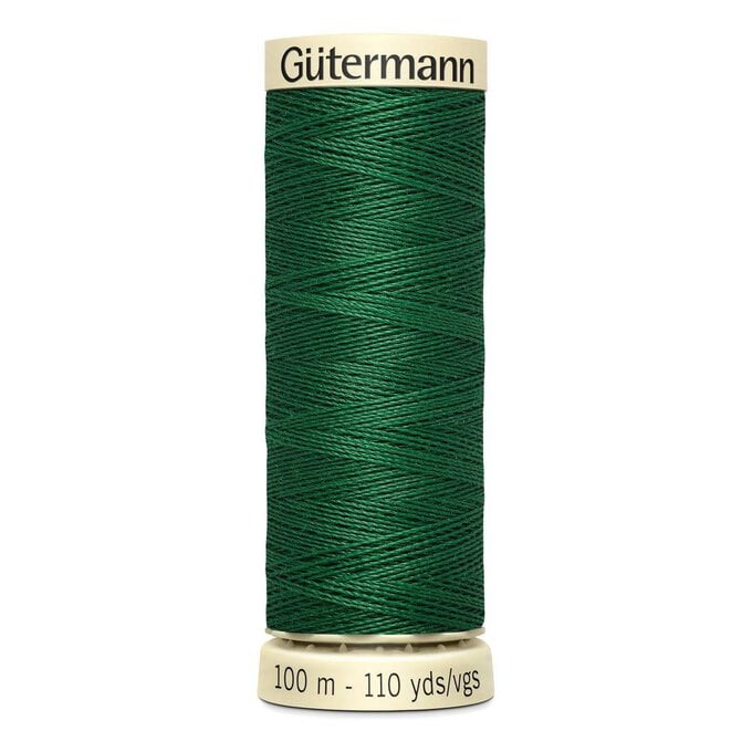 Gutermann Green Sew All Thread 100m (237) image number 1