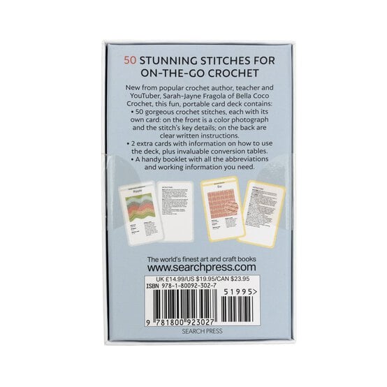 Bella Coco&rsquo;s Crochet Stitch Card Deck image number 6