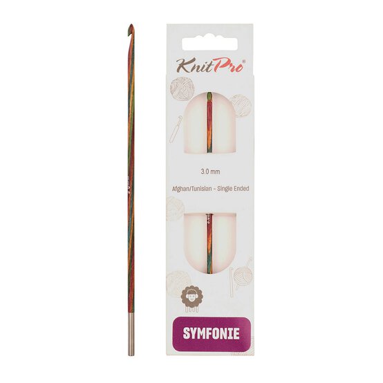 KnitPro Symfonie Crochet Hook 3mm x 15cm  image number 1