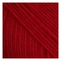 West Yorkshire Spinners Crimson Red ColourLab DK Yarn 100g image number 2