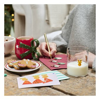 Reindeer Drinking Glass
