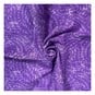 Purple Cotton Textured Leaf Blender Fabric by the Metre image number 1