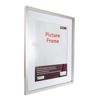 Metallic Silver Picture Frame 40cm x 50cm