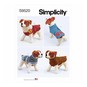 Simplicity Dog Coat Sewing Pattern S9520 (XS-XL) image number 1
