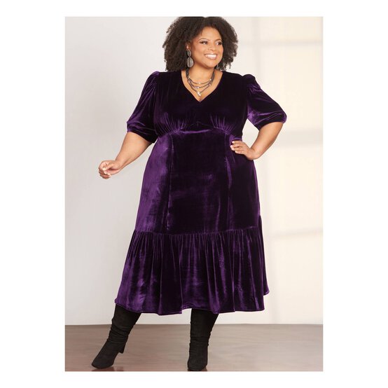 Simplicity Women's Dress Sewing Pattern S9643 (20-28) image number 3