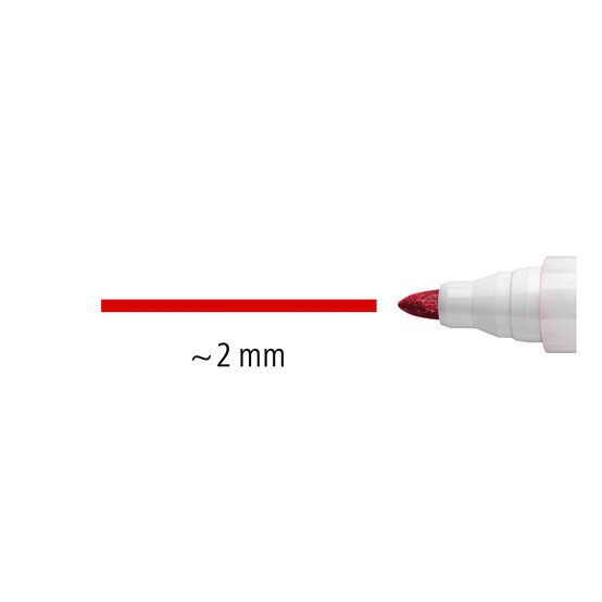 Staedtler Vivid Lumocolor Whiteboard Marker Pens 4 Pack image number 6