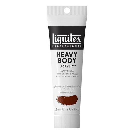 Liquitex Professional Burnt Sienna Heavy Body Acrylic 59ml image number 1