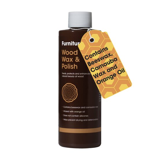 Furniture Clinic Wood Wax and Polish 250ml image number 1