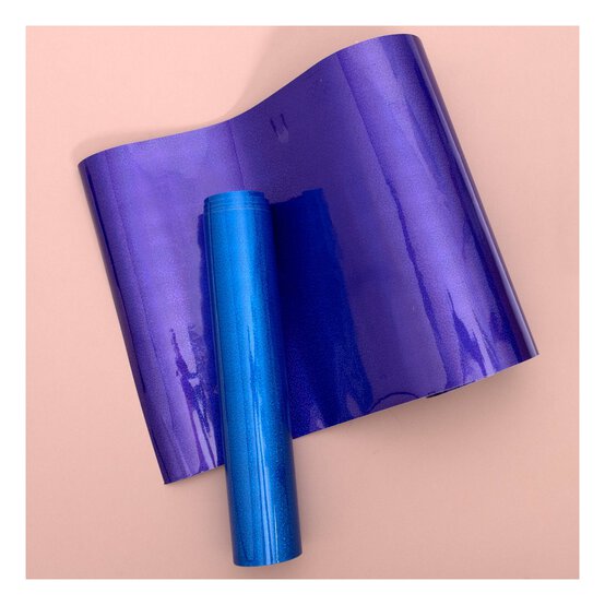 Purple Holographic Sparkle Permanent Vinyl 12 x 24 Inches image number 4