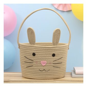 Bunny Rope Basket 