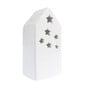 Ceramic Star House Tealight Holder 17cm image number 3