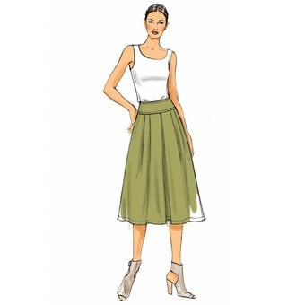 Vogue Women’s Skirt Sewing Pattern V9090 (6-14) image number 4