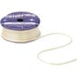 Antique White Ribbon Knot Cord 2mm x 10m image number 3