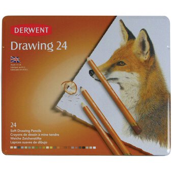 Derwent Drawing Pencils 24 Pack