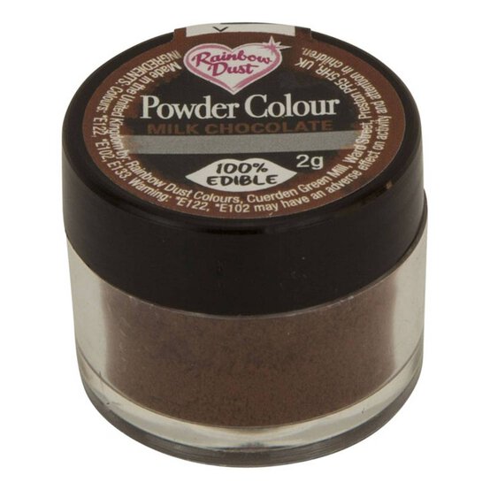 Rainbow Dust Milk Chocolate Edible Powder Colour 2g image number 1
