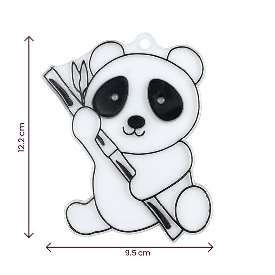 Panda Plastic Suncatcher image number 6