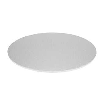 Silver Round Double Thick Card Cake Board 8 Inch 18 Pack Bundle