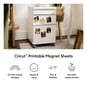 Cricut White Printable Magnet Sheets 8.5 x 11 Inches 3 Pack image number 4