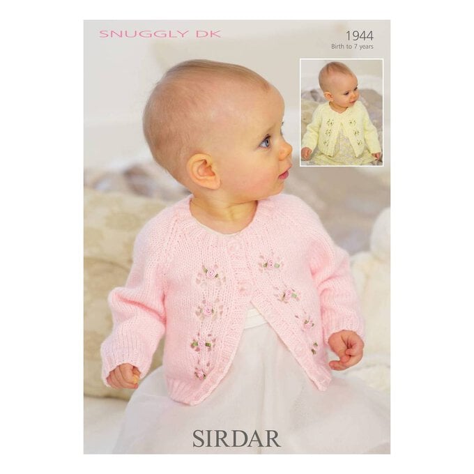 Sirdar Snuggly DK Cardigans Digital Pattern 1944 image number 1