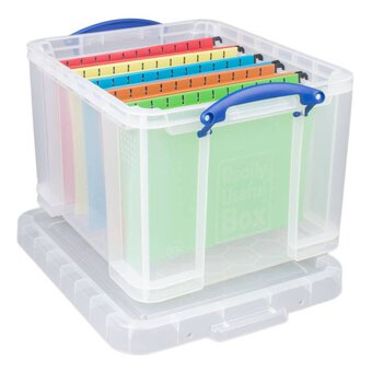 Really Useful Clear Box 35 Litres image number 2