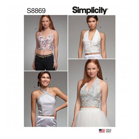 Simplicity Women's Tops  Sewing Pattern S8869 (H5 6-14) image number 1