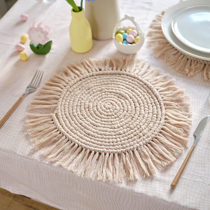 How to Make Macrame Placemats image number 1