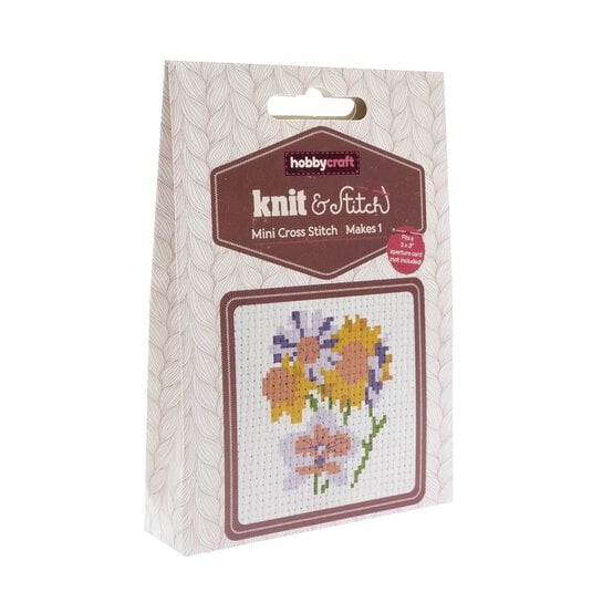 Mini Spring Bouquet Cross Stitch Kit image number 2
