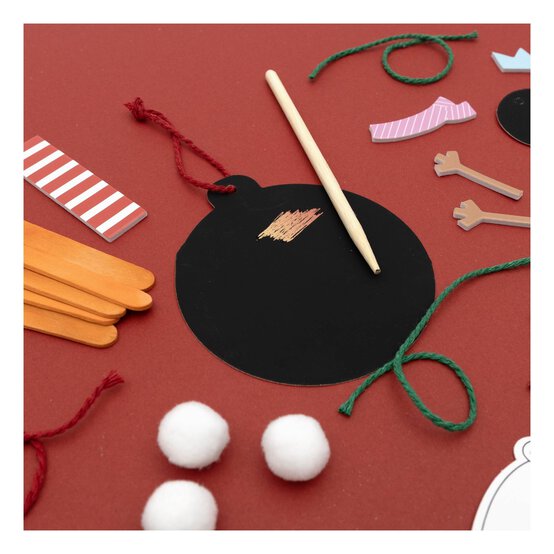 Mini Christmas Crafts Advent Kit 12 Pack image number 4