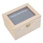 Wooden Box with Photo Frame 18cm x 14cm x 10cm image number 1