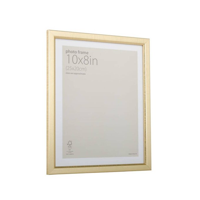 Gold Effect Picture Frame 10 x 8 Inches image number 1