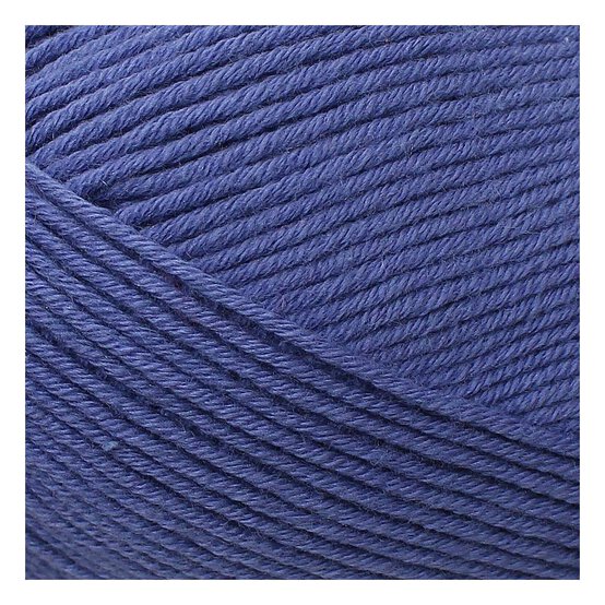 Knitcraft Denim Cotton Blend Plain DK Yarn 100g image number 3