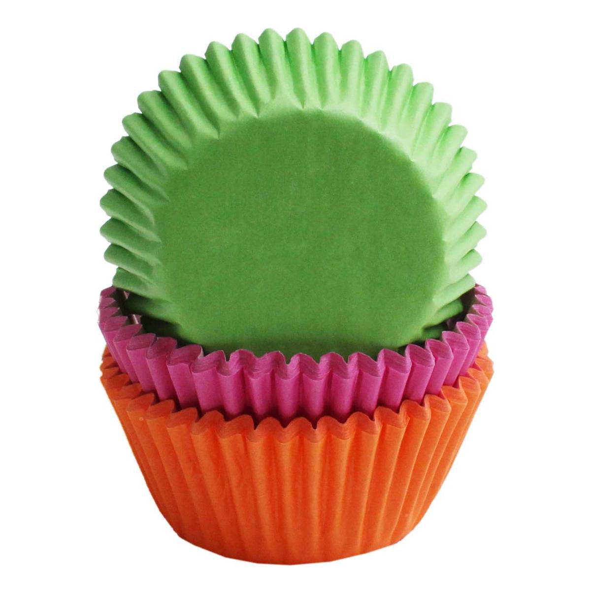 Neon Cupcake Cases 75 Pack Hobbycraft
