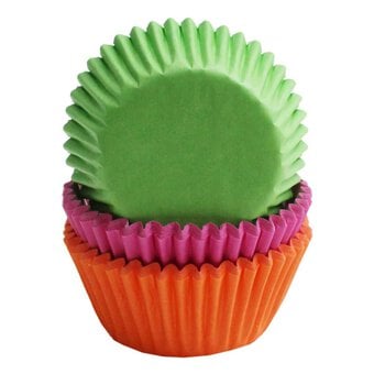 Neon Cupcake Cases 75 Pack