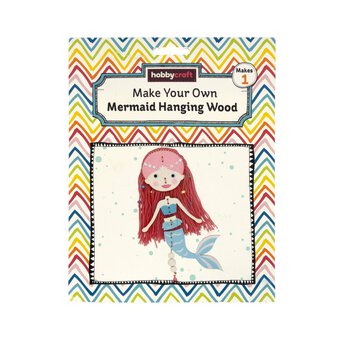 Make Your Own Hanging Wood Mermaid Kit